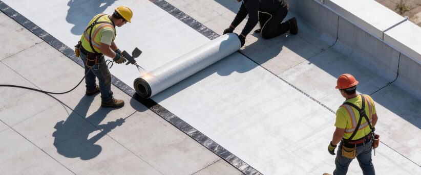 commercial roof installation Galveston TX