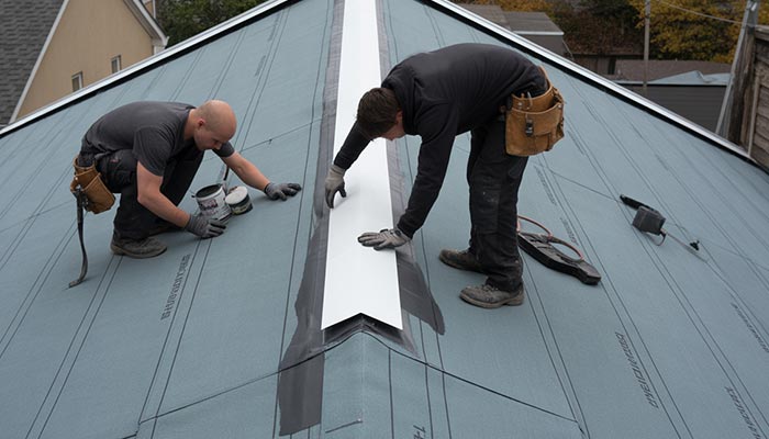 flat roof installation Houston TX